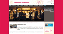 Desktop Screenshot of fond-djindjic.org